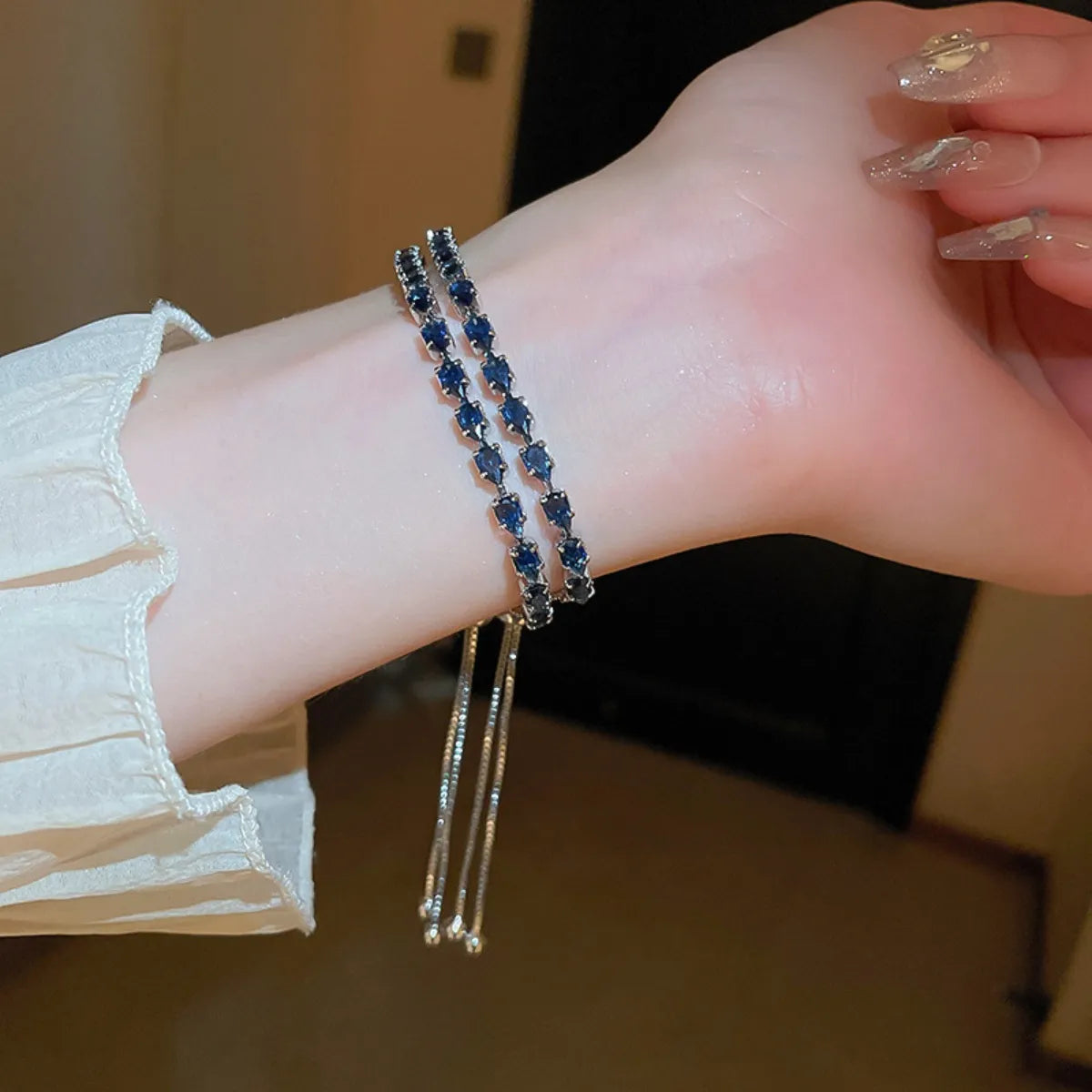 Alloy Zircon Bracelet