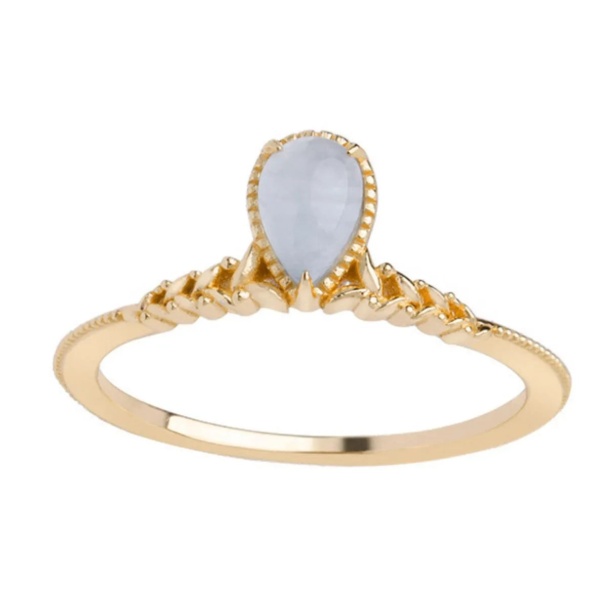 925 Sterling Silver Zircon Ring