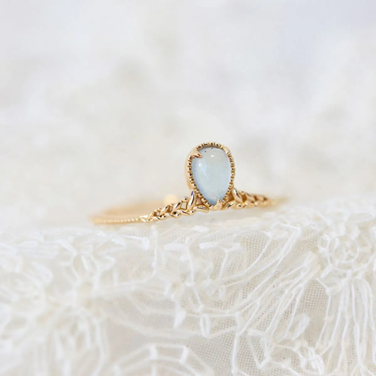 925 Sterling Silver Zircon Ring