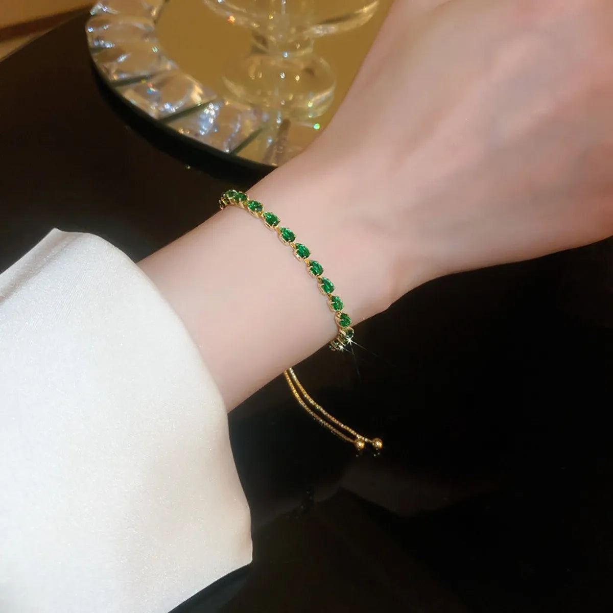 Alloy Zircon Bracelet