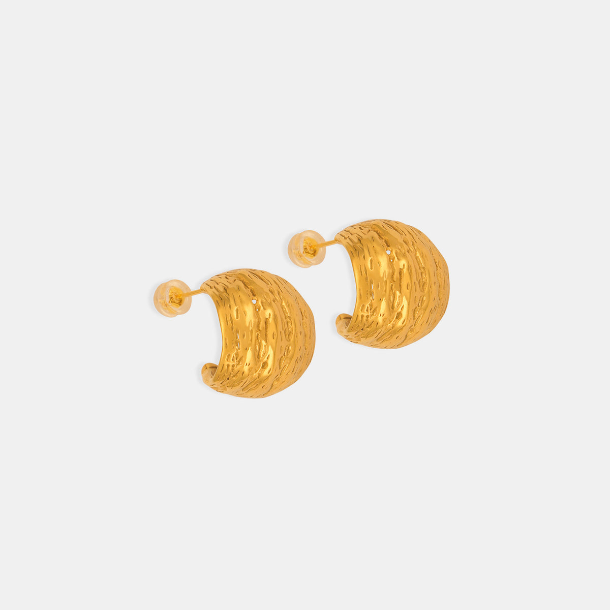 Titanium Steel Geometric Shape Earrings Style E One Size