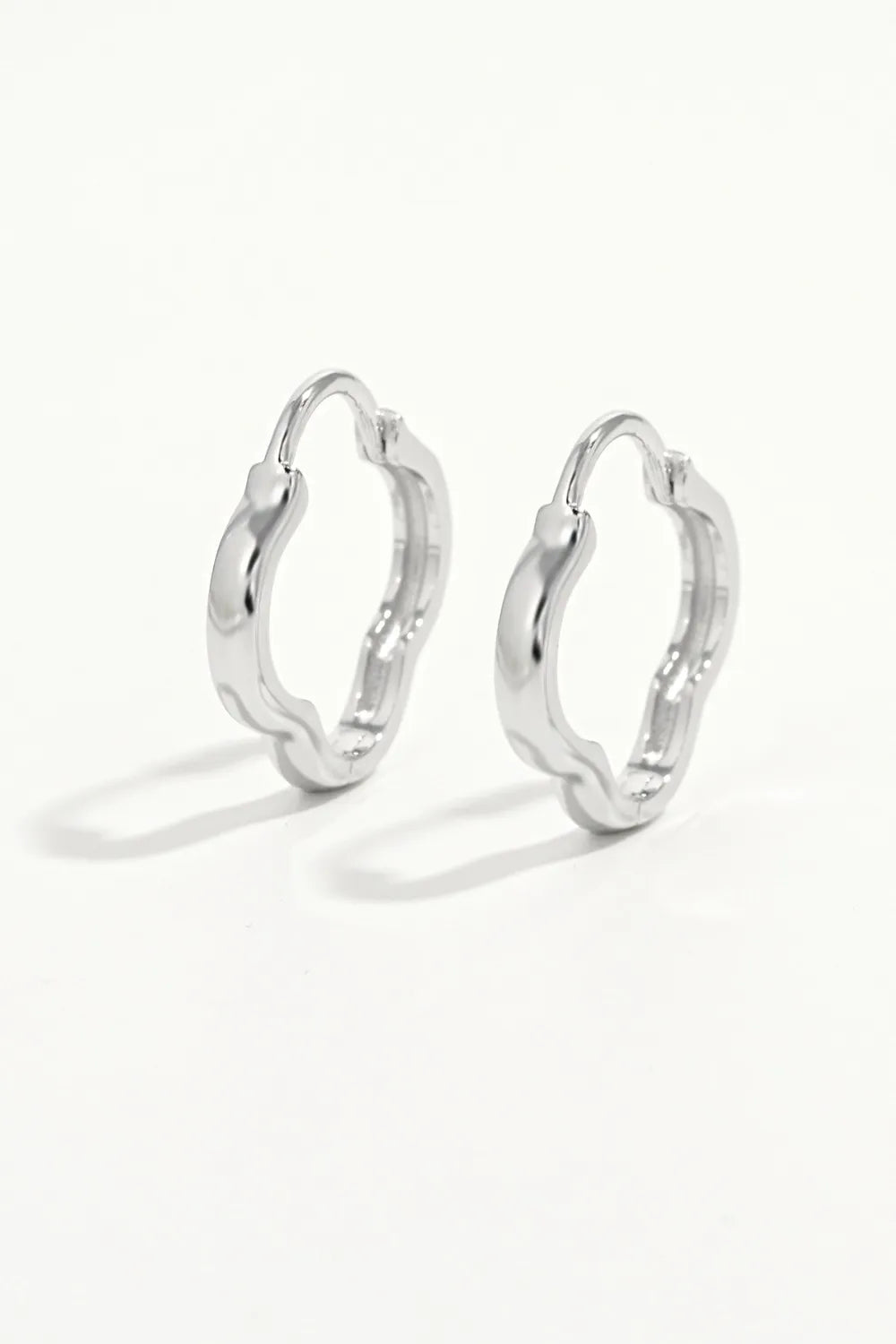 925 Sterling Silver Inlaid Zircon Earrings