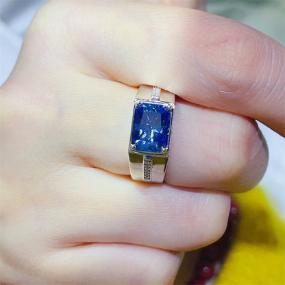 2 Carat Moissanite 925 Sterling Silver Ring