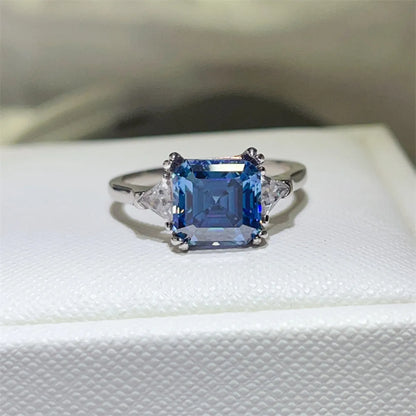 2 Carat Moissanite 925 Sterling Silver Ring