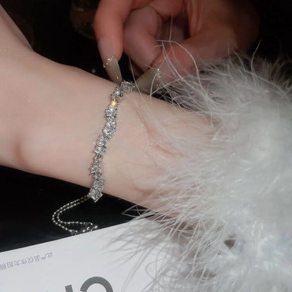 Copper Zircon Bracelet