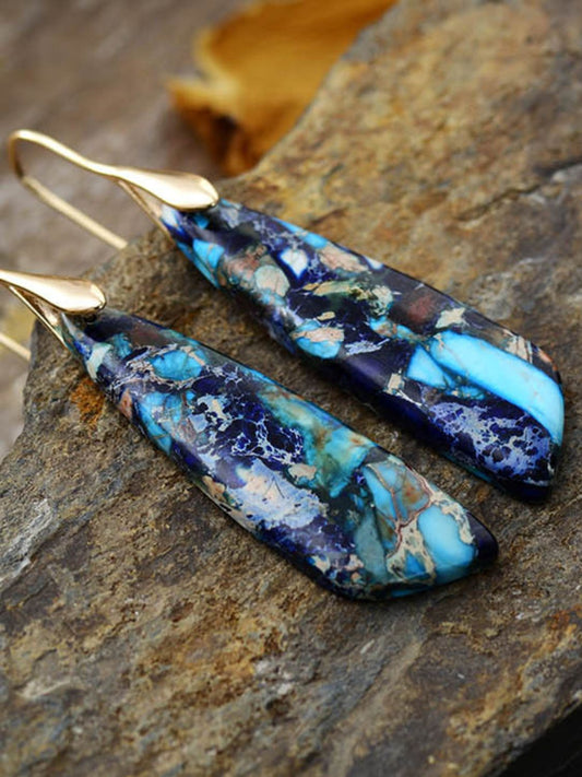 Geometrical Shape Dangle Earrings