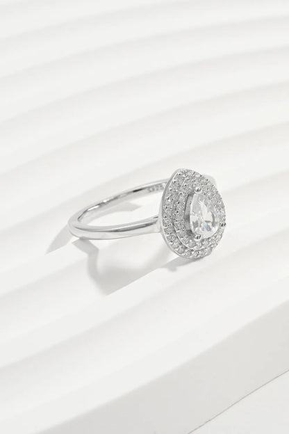 925 Sterling Silver Inland Zircon Ring