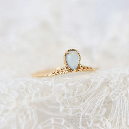 925 Sterling Silver Zircon Ring
